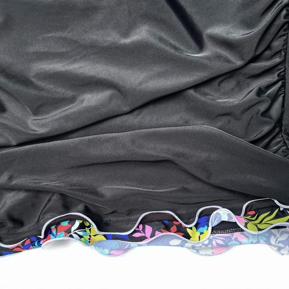 🌻NEW w.tags Island Escape Plus Size Mariposa Underwire Halterkini Size 20W - Picture 5 of 11